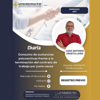 Charla consumo de sustancias psicoactivas